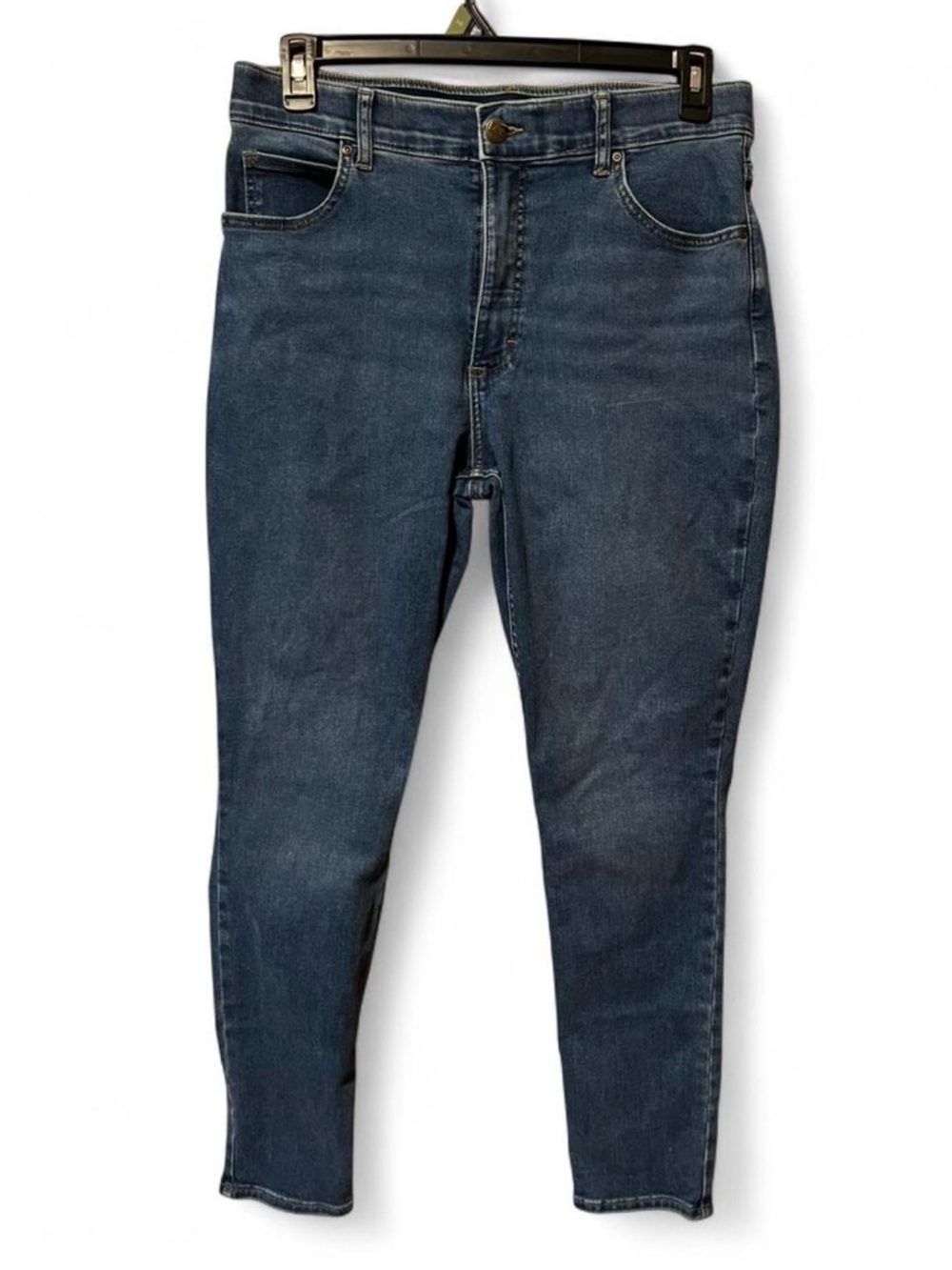 High-Rise Dark Wash Skinny Jeans Size 16